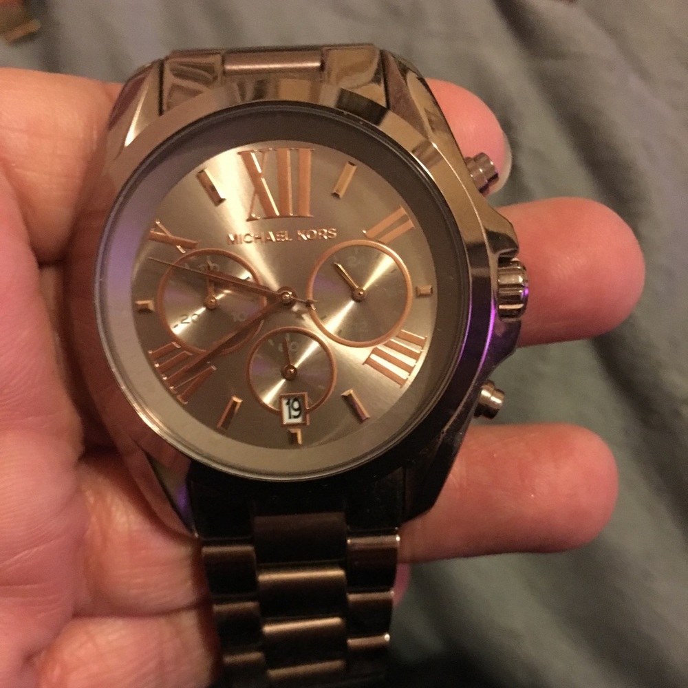 Brown Michael Kors watch